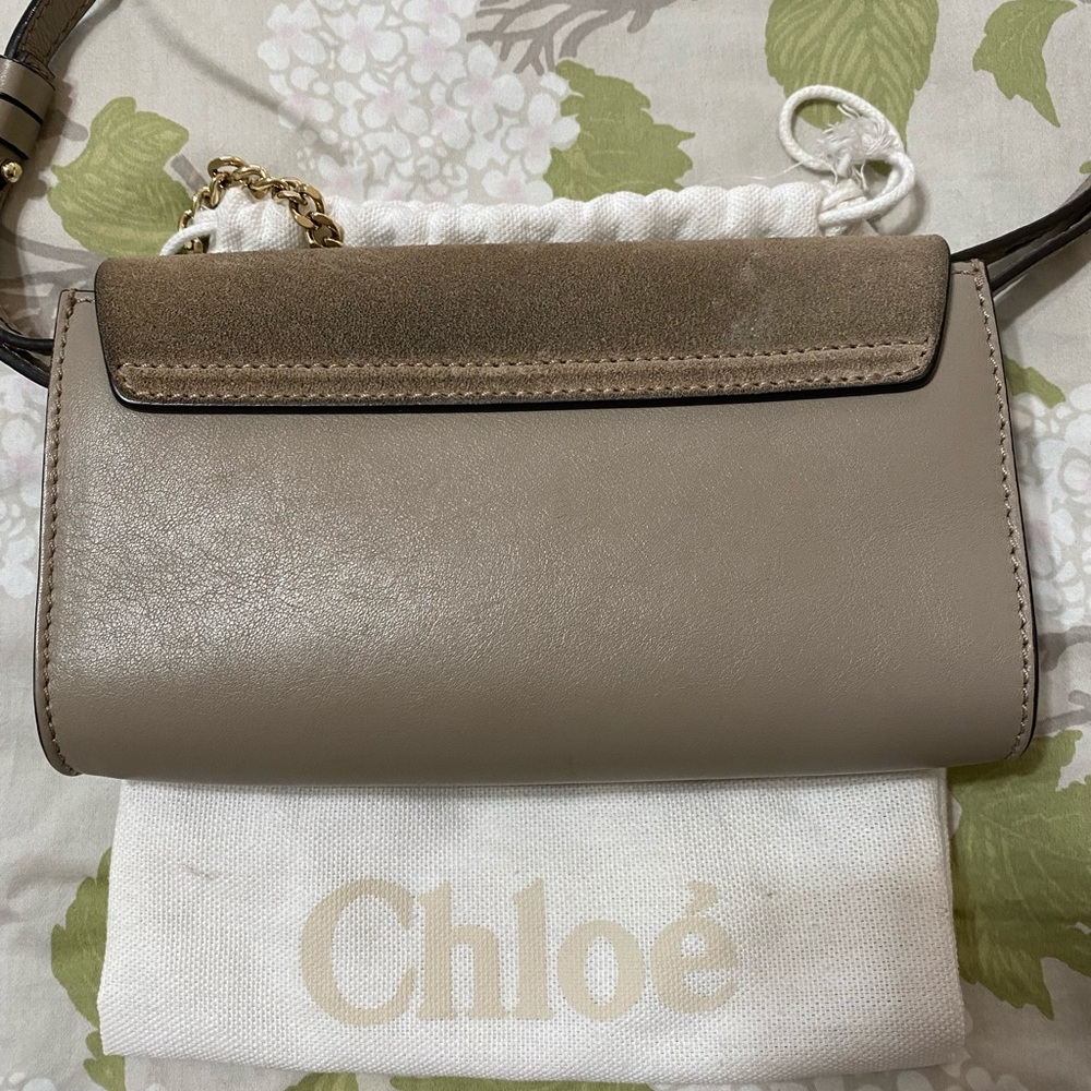 ChloΓ¨ Mini Faye Crossbody - Motty Grey π - Picture 2 of 5